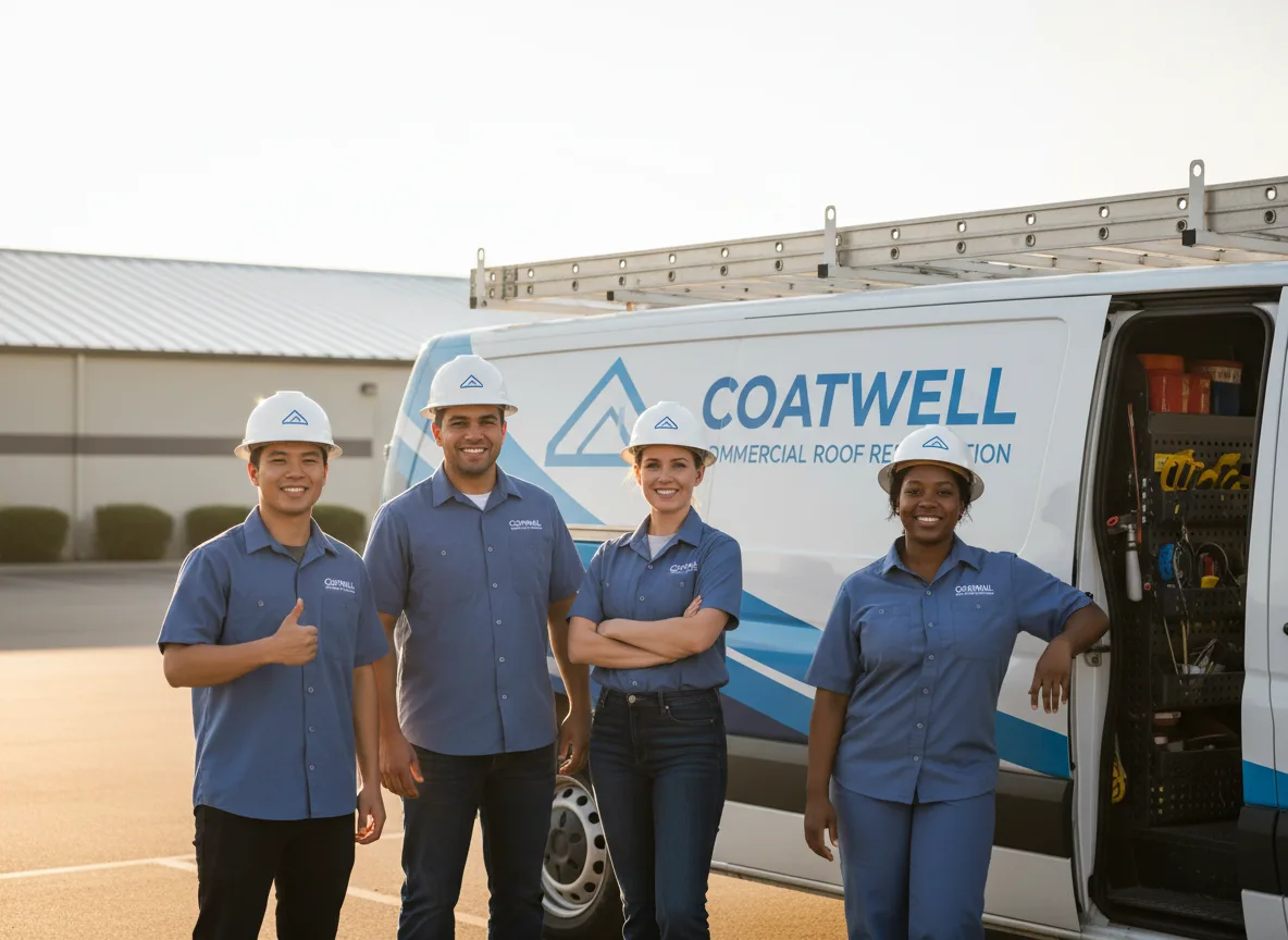 Commercial roof coating company in Stratton, OH